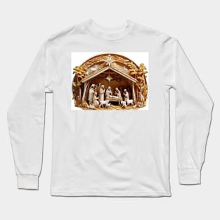 Nativity Scene Long Sleeve T-Shirt